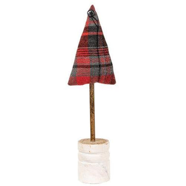 Red Black Gray Fabric Tree 14 - The Fox Decor